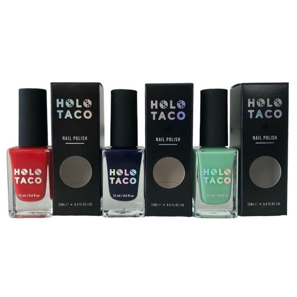 3 HOLO TACO: HOT TAKE / INDIGO BLUE / CRIME AND PUNISHMENT - Picture 3 of 15